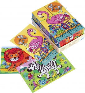 Зоопарк. 6 кубиков Baby Step 