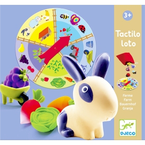 Тактильное лото Djeco Ферма