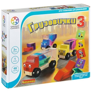 Грузовички. Логическая игра Bondibon 