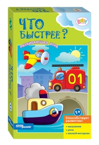 Что быстрее? Развивающая игра (Baby Step)