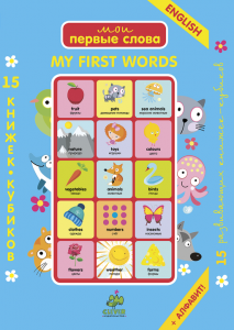 My first words. 15 книжек-кубиков. Английский язык