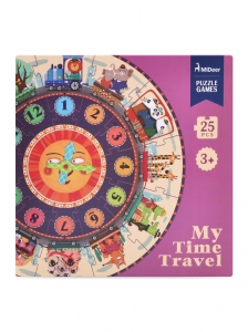 Пазл часы Путешествие по времени