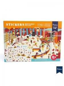 Набор с многоразовыми наклейками Развлечения