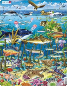 Водоросли, 60 деталей. Пазл Larsen 