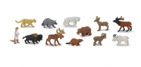 Животные Северной Америки. Набор фигурок Safari Ltd
