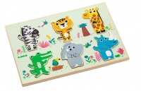 Куку-кроко. Деревянный пазл Djeco 