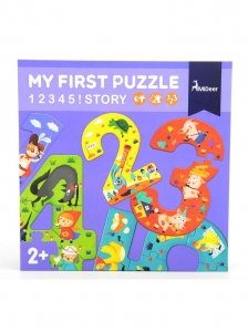 Мои первые пазлы Цифры