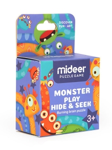 Головоломка Монстрик играет в прятки