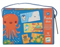 Дуо пазл Прятки. Djeco