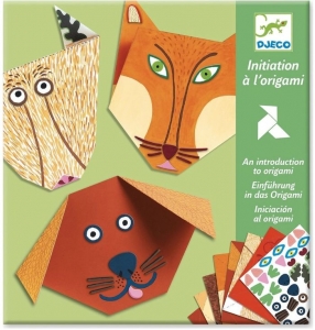 Бумажные животные. Набор для оригами Djeco