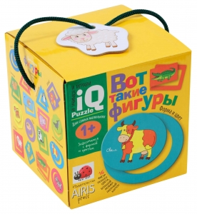 Для самых маленьких. 1+ Вот такие фигуры. Вкладыши